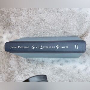 Sam's Letters to Jennifer Book by James Patterson Blue Hardcover Book